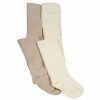 Kids strumpbyxor Sand, 1 x naturvit och 1 x beige